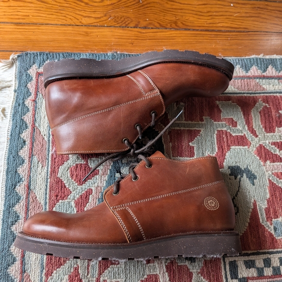 Ranch Road Brown Leather Boots - 9 - Picture 3 of 8